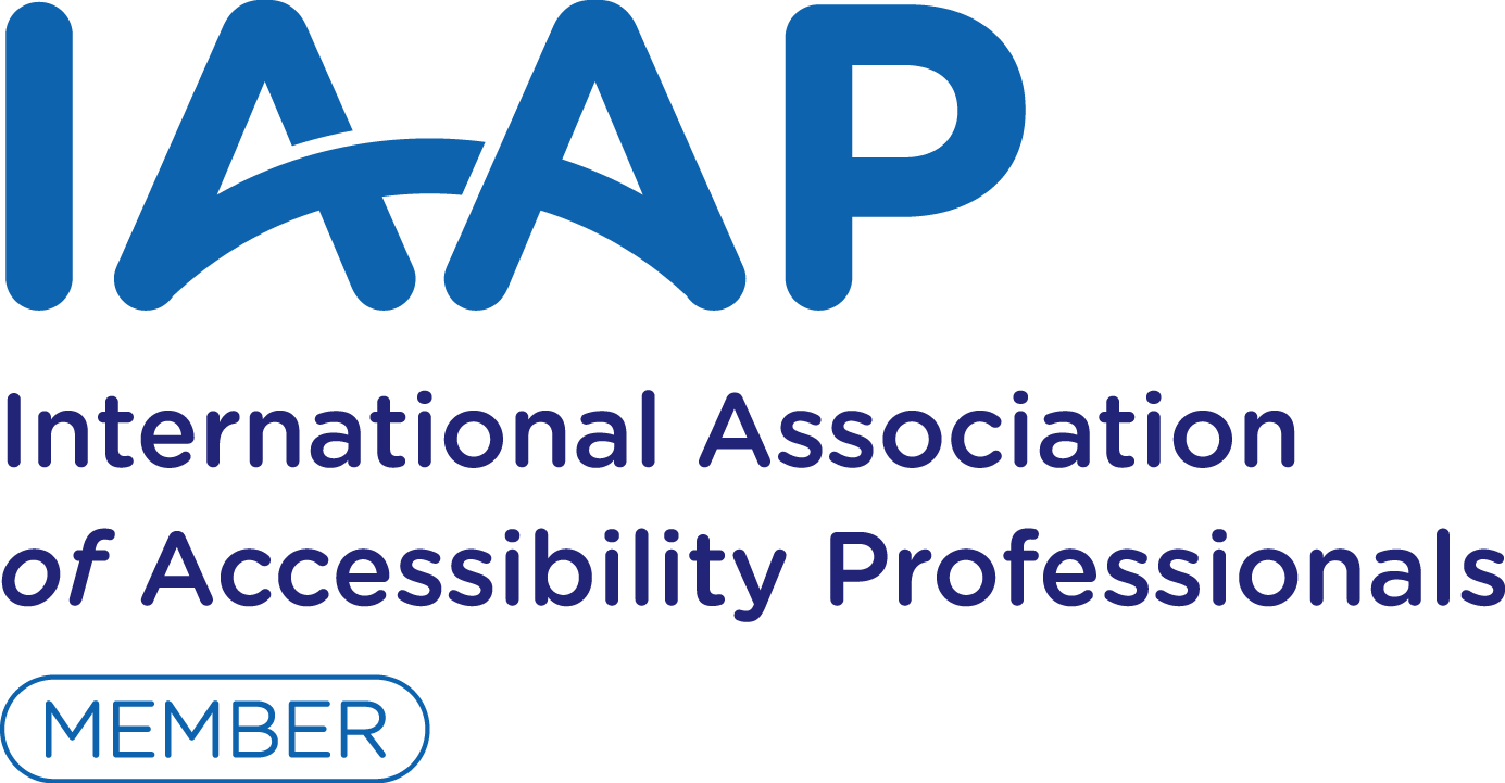 International Association of Accessibility Professionals (IAAP) logo