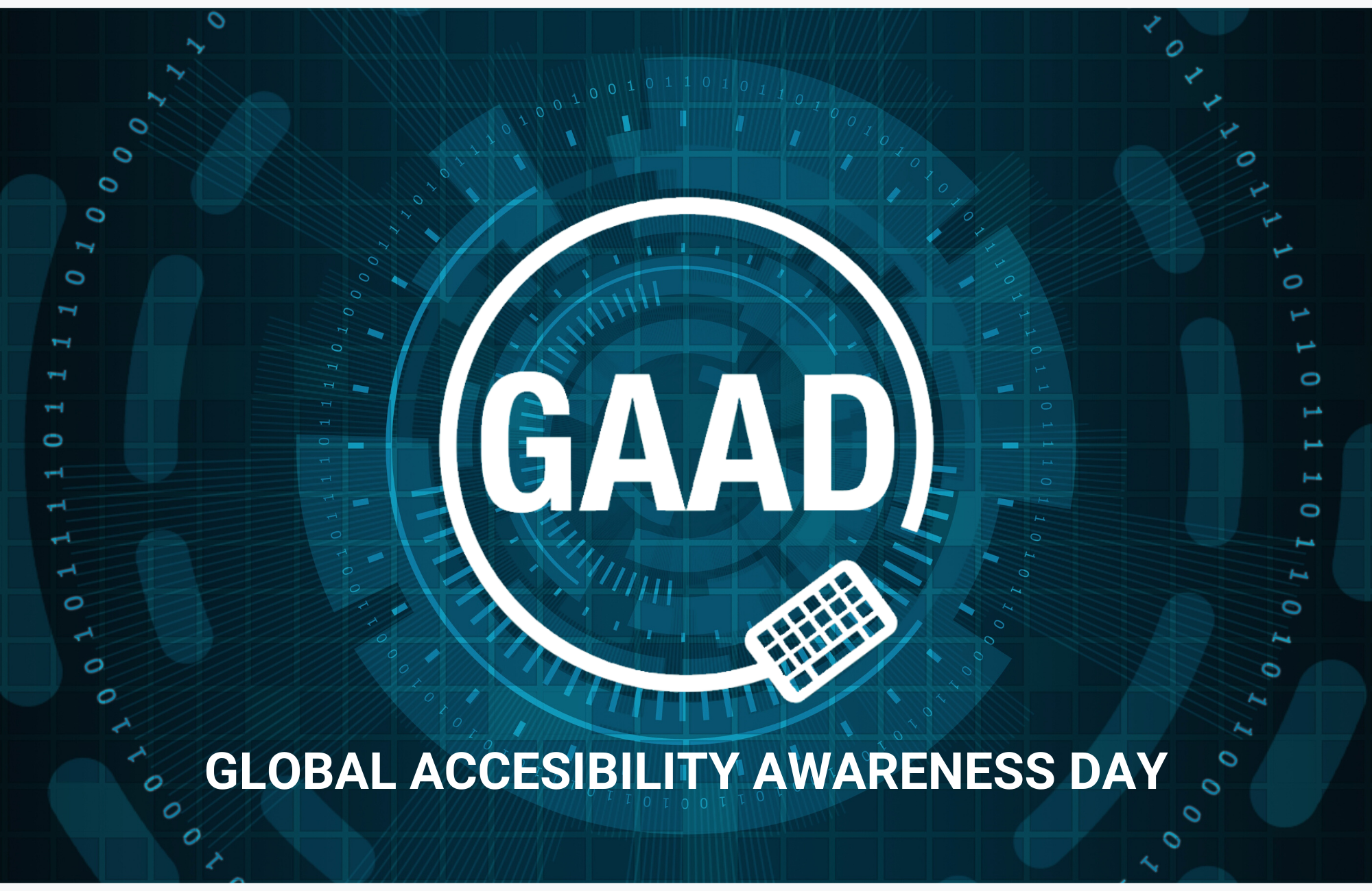 Global Accessibility Awareness Day logo