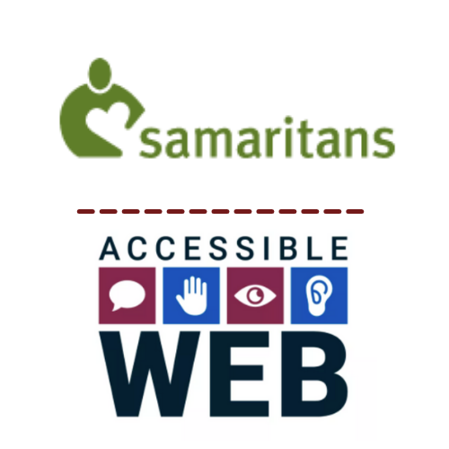 Samaritans and Accessible Web Logo