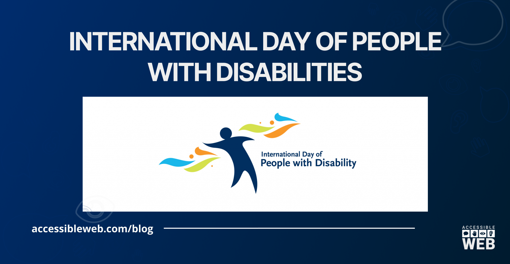 "international day of people with disabilities"