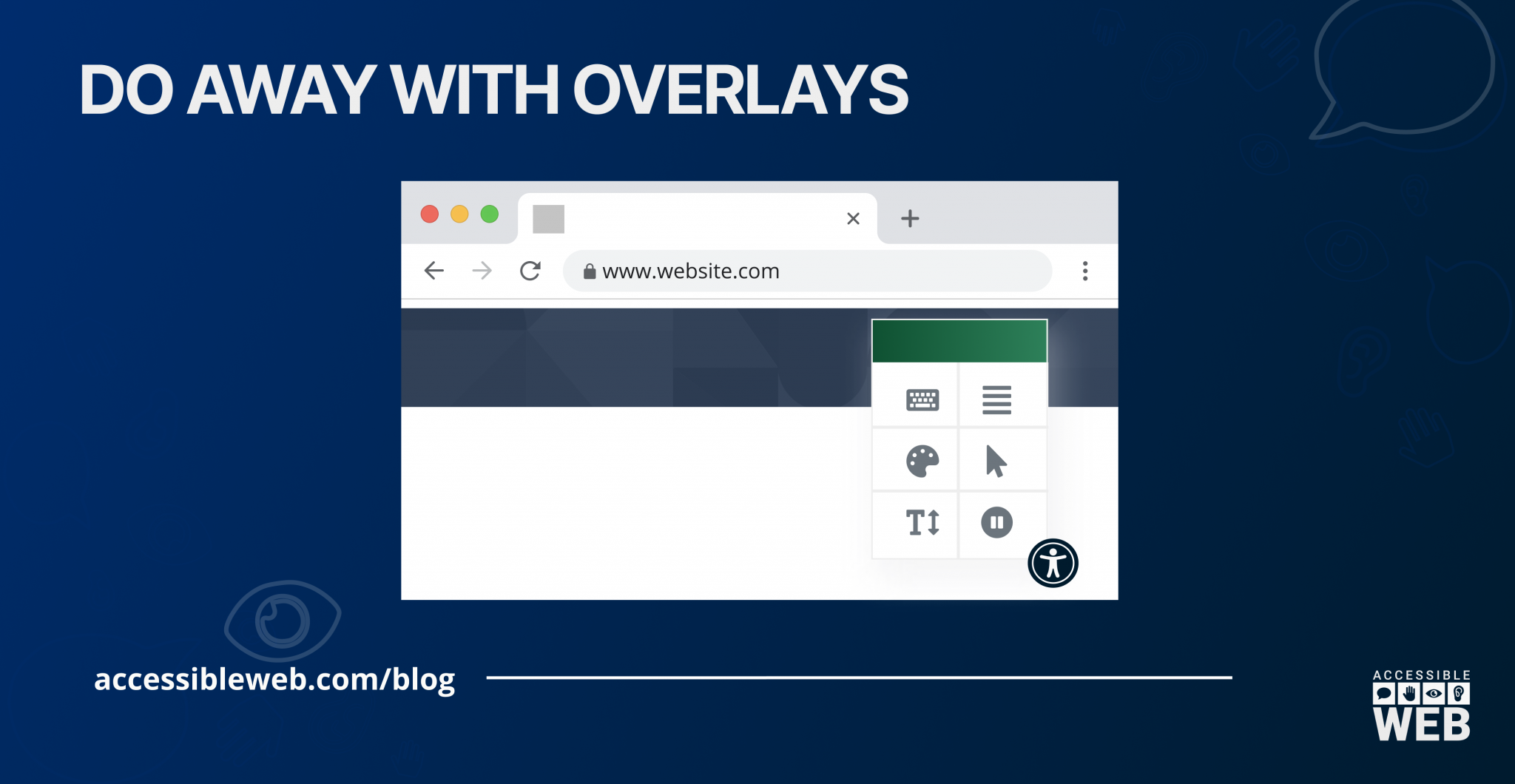 Accessibility Overlays  Powering Web Accessibility For All