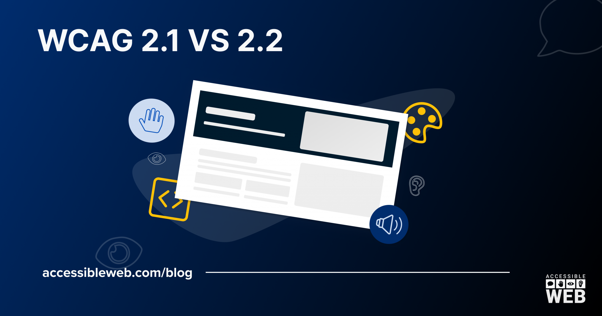 WCAG 2.1 Vs 2.2 | Accessible Web WCAG 2.2 Guidelines